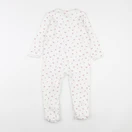 Vertbaudet - pyjama coton blanc - 24 mois