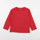 Vertbaudet - tee-shirt rouge - 6 ans