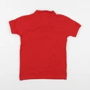 Vertbaudet - polo rouge - 6 ans