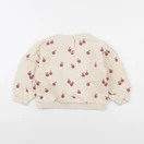 Vertbaudet - sweat beige - 24 mois