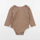 Vertbaudet - body marron - 24 mois