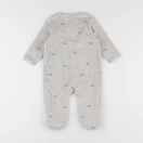 Vertbaudet - pyjama velours vert - 9 mois