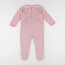 Petit Bateau - pyjama velours rose - 24 mois