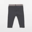 Vertbaudet - legging gris, or - 6 mois