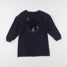 IKKS - robe bleu - 4 ans