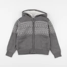 Vertbaudet - gilet gris - 5 ans