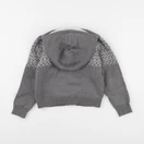Vertbaudet - gilet gris - 5 ans