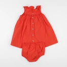 Jacadi - robe orange - 36 mois