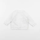 Vertbaudet - gilet blanc - 6 mois