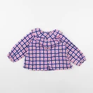 Jacadi - blouse bleu, rose - 24 mois