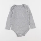 Vertbaudet - body gris - 24 mois