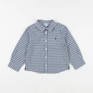 Jacadi - chemise blanc, bleu - 36 mois