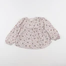 Zara - blouse beige, rose - 4/5 ans