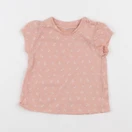 Vertbaudet - tee-shirt rose - 12 mois