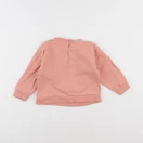Vertbaudet - sweat rose - 18 mois