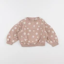 Vertbaudet - sweat rose - 18 mois