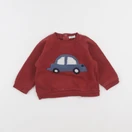 Boutchou - sweat rouge - 9 mois