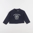 IKKS - sweat bleu - 2 ans