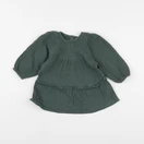 Tape à l'oeil - robe vert - 6 mois