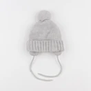 H&M - bonnet gris - 18/24 mois