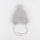 H&M - bonnet gris - 18/24 mois