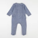 Vertbaudet - pyjama velours bleu - 18 mois