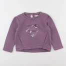 Vertbaudet - sweat violet - 4 ans
