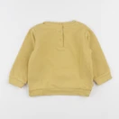Vertbaudet - sweat jaune - 18 mois