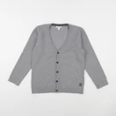 Vertbaudet - gilet gris - 8 ans