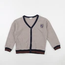 Vertbaudet - sweat marron - 8 ans