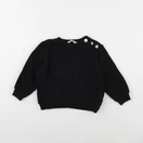 H&M - sweat noir - 3/4 ans