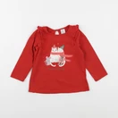 H&M - tee-shirt rouge - 12/18 mois