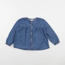 H&M - blouse bleu - 18/24 mois