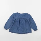 H&M - blouse bleu - 18/24 mois