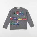 H&M - pull gris - 5/6 ans