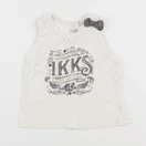 IKKS - débardeur blanc - 18 mois