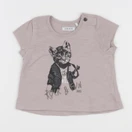 IKKS - tee-shirt violet - 6 mois
