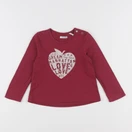 IKKS - tee-shirt rouge - 2 ans