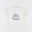 IKKS - tee-shirt blanc - 18 mois
