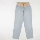 GAP maternité - pantalon grossesse bleu, blanc - 36