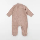 Vertbaudet - pyjama velours rose - 6 mois