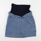 Envie de fraise - jupe grossesse bleu - 38