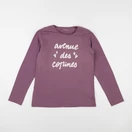 Vertbaudet - tee-shirt violet - 12 ans