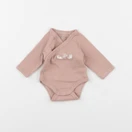 Vertbaudet - body rose - 0 mois