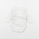 Vertbaudet - body blanc, rose - 1 mois