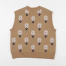 Vertbaudet - pull marron - 10 ans