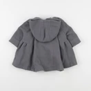 Vertbaudet - manteau gris - 6 mois