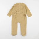 Vertbaudet - pyjama velours jaune - 2 ans