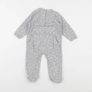 Vertbaudet - pyjama coton gris - 9 mois