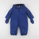 Petit Bateau - combi-pilote bleu - 18 mois